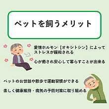 ペットと一緒に暮らすシニアライフ